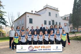 Rinnovata la partnership tra il Gruppo Banca di San Marino e la B&P Volley